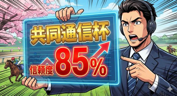 共同通信杯：信頼度85%の衝撃