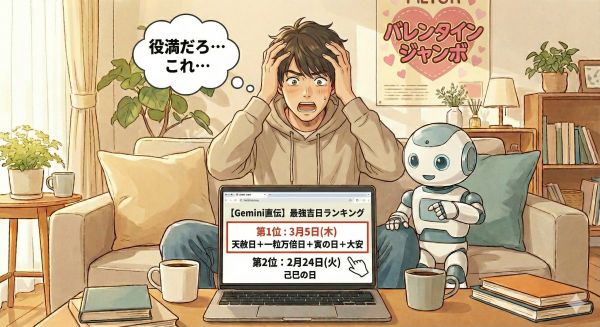 Geminiの回答（3月5日の衝撃）