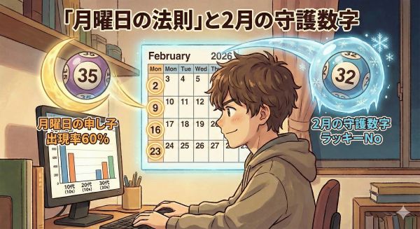 「月曜日の法則」と2月の守護数字