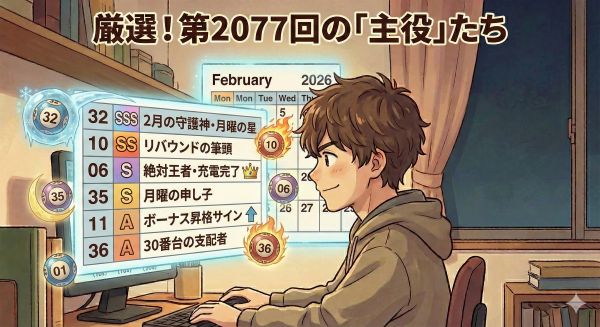 厳選！第2077回の「主役」たち