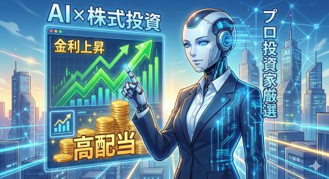 【AI×株式投資】プロ投資家AIが厳選！金利上昇時代を勝ち抜く「高配当」銘柄の選び方