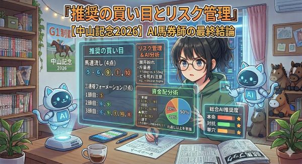 推奨の買い目とリスク管理