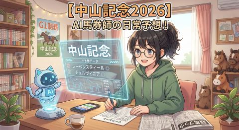 【中山記念2026】AIを活用したプロの競馬予想と展開分析｜当たる買い目と推奨馬公開