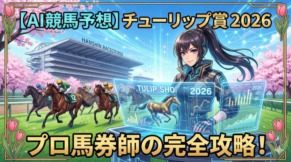 【AI競馬予想】プロ馬券師が完全攻略！チューリップ賞2026の徹底分析と買い目