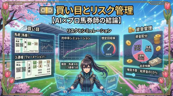 買い目とリスク管理