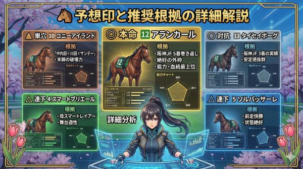 予想印と推奨根拠の詳細解説