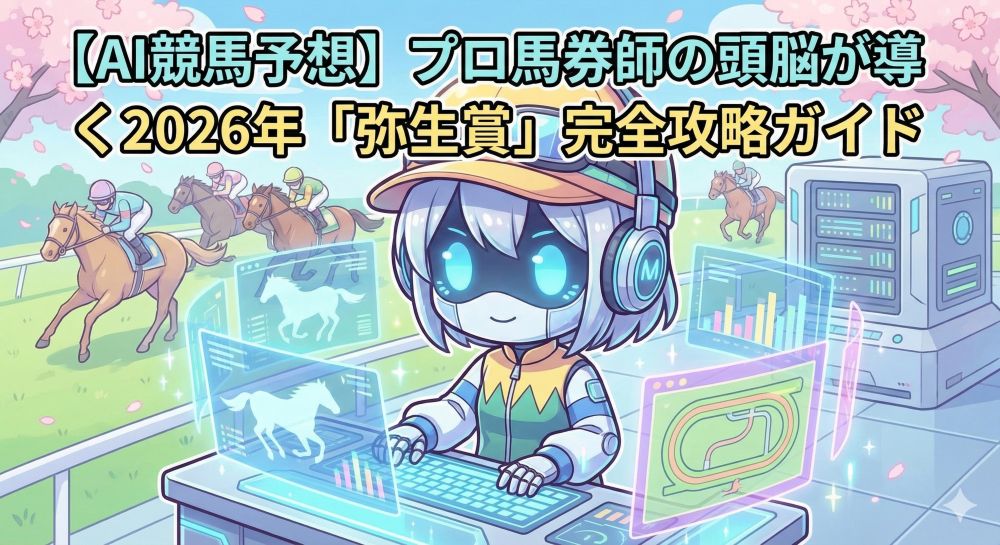 【AI競馬予想】プロ馬券師の頭脳が導く2026年「弥生賞」完全攻略ガイド