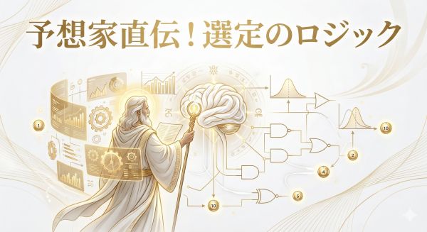 予想家直伝！選定のロジック