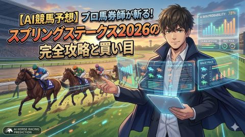【AI競馬予想】プロ馬券師が斬る！スプリングステークス2026の完全攻略と買い目