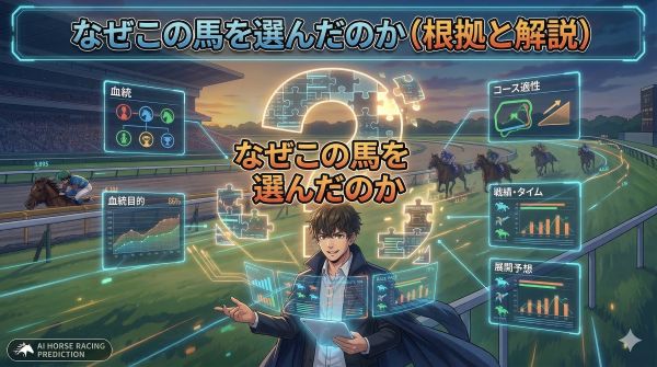 なぜこの馬を選んだのか（根拠と解説）