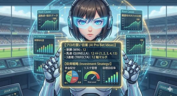 【プロの買い目・投資戦略】