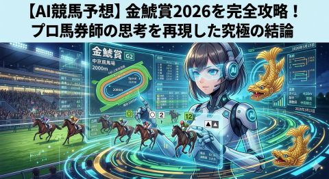 【AI競馬予想】金鯱賞2026を完全攻略！プロ馬券師の思考を再現した究極の結論