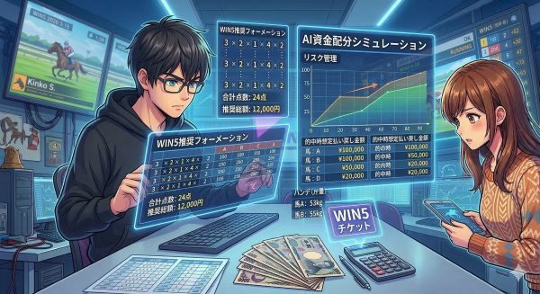 WIN5の買い目と資金配分