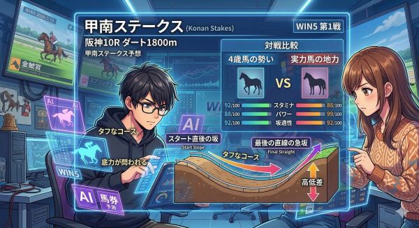 甲南ステークス予想