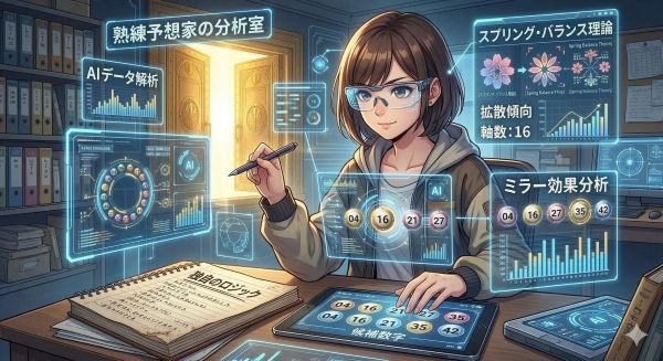 熟練予想家による独自の分析ロジック