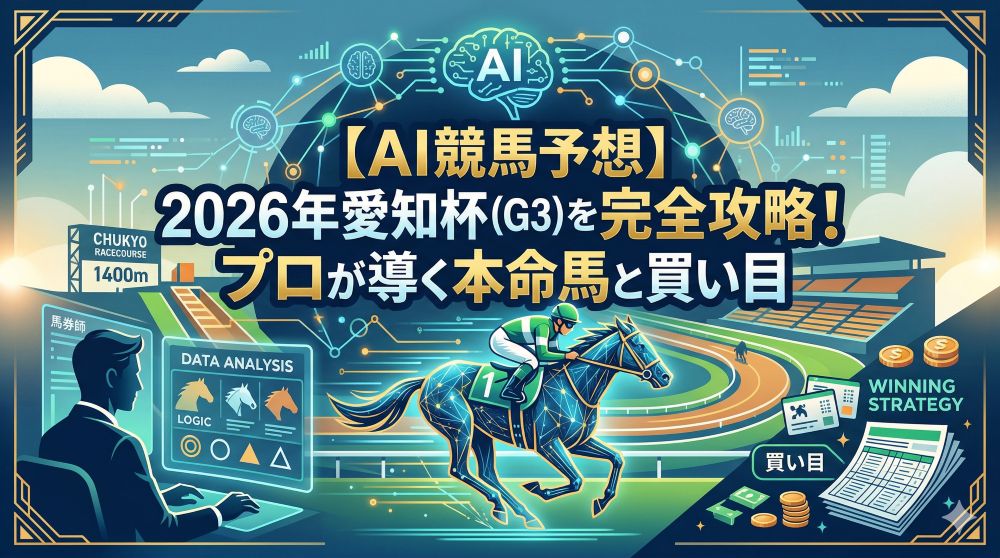 【AI競馬予想】2026年愛知杯(G3)を完全攻略！プロが導く本命馬と買い目