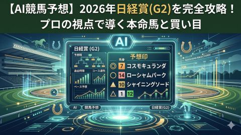 【AI競馬予想】2026年日経賞(G2)を完全攻略！プロの視点で導く本命馬と買い目
