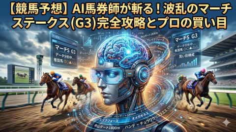 【競馬予想】AI馬券師が斬る！波乱のマーチステークス(G3)完全攻略とプロの買い目