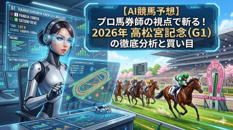 【AI競馬予想】プロ馬券師の視点で斬る！2026年 高松宮記念(G1)の徹底分析と買い目